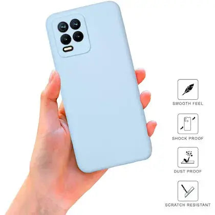 Silicone Case for OPPO REALME 8 / 8 Pro Blue 