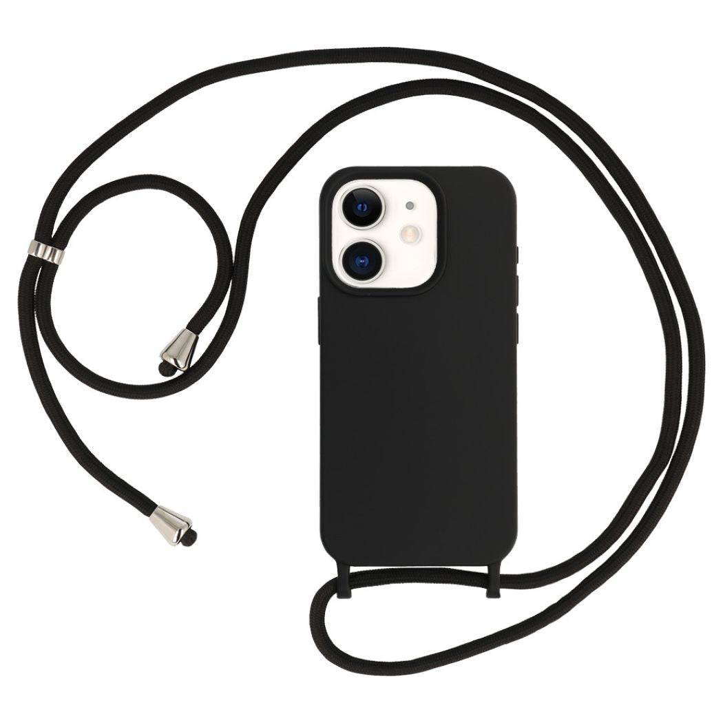 Premium Silicone Case With Cord for iPhone 11