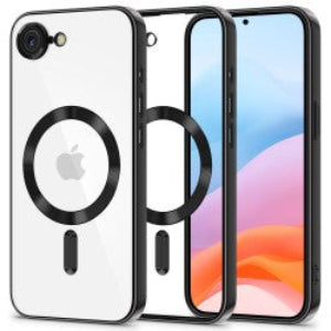 Magsafe Clear TPU Case Luxury Crystal MagSafe Cases for iPhone 16e SE 4 (2025)