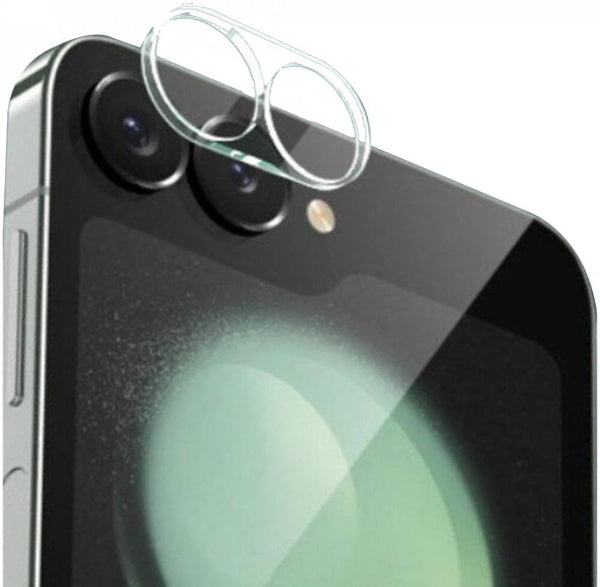 Camera Lens Protector Tempered Glass For Samsung Galaxy Z Flip 6 (Clear)