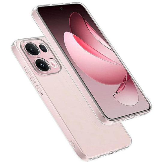 Oba Style Transparent Silicone Case For Oppo Reno 13 5G