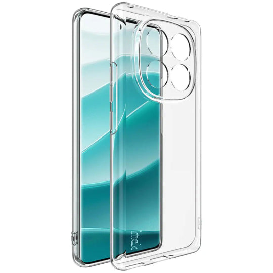 Cookover Silicone Back Cover Case For Redmi Note 15 Pro Plus (Clear)