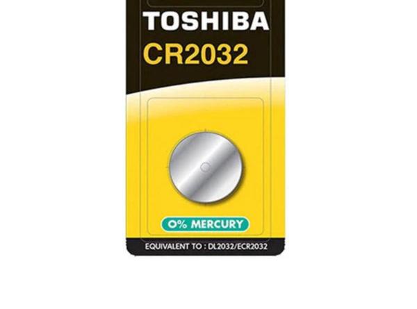 Toshiba CR2032 3V Lithium Coin Cell Battery 1PCS