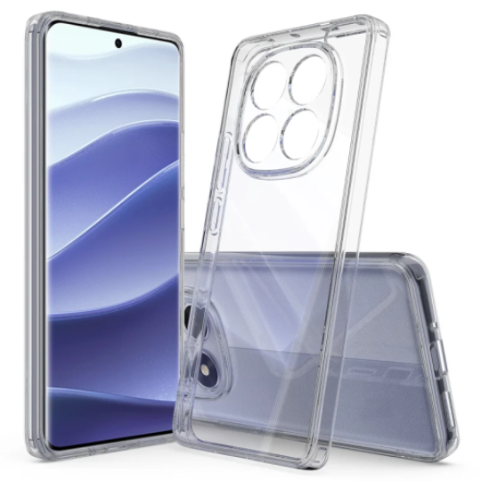 Siipro Transparent Silicone Back Case for Redmi Note 15 PRO 5G