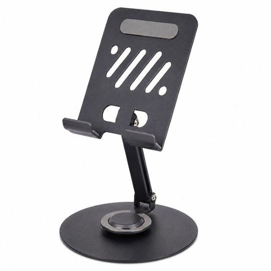 TREQA BC-T47 Folding Desktop Tablet Stand Adjustable Foldable Phone & Tablet Holder Compatible 4.7"-13"