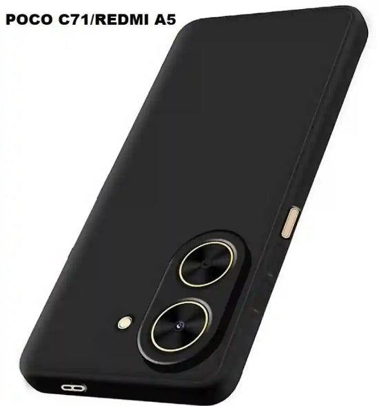 TPU Premium Back Cover Case for Redmi A5 / Poco C71