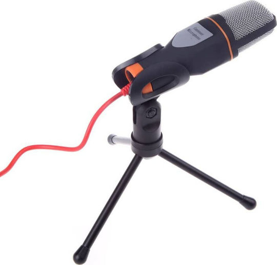 Andowl Q-888 3.5mm Desktop Condenser Microphone Set for Vocals
