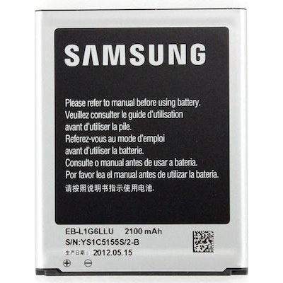 Sam EB-L1G6LLU Replacement Battery 2100mAh for Galaxy S3 