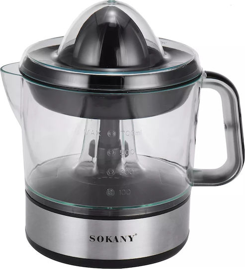 Sokany JE-623D Electric Juicer 45W with 700ml Capacity Black