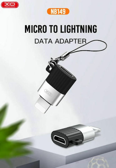XO Converter Lightning male to micro USB female (NB149-B)