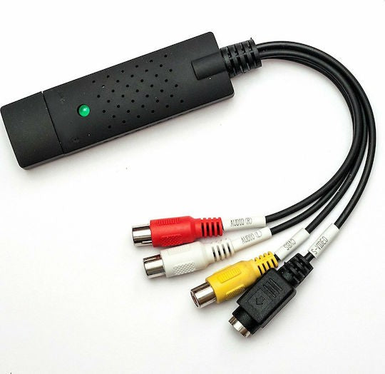 Easier CAP DC60 USB 2.0 Video Capture for recording video on Laptop and PC