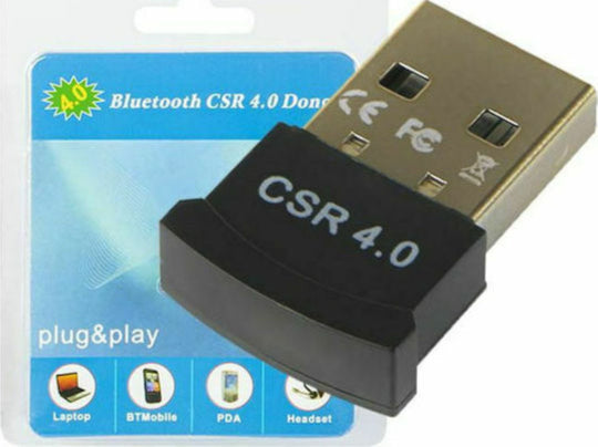 Bluetooth 4.0 Adapter BT-004 USB with Range 20m Black