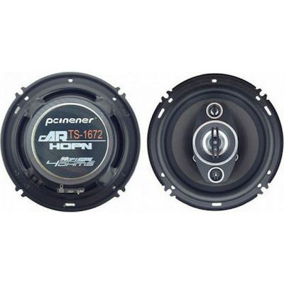Pcinener Σετ Ηχεία Αυτοκινήτου TS-1672 5" με 500W RMS (3 Δρόμων) TS-1672