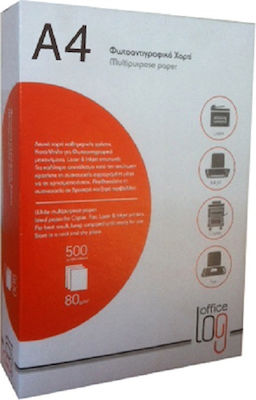 Office Log 80gr/m²  Multipurpose Paper A4 500 sheets 210x297mm