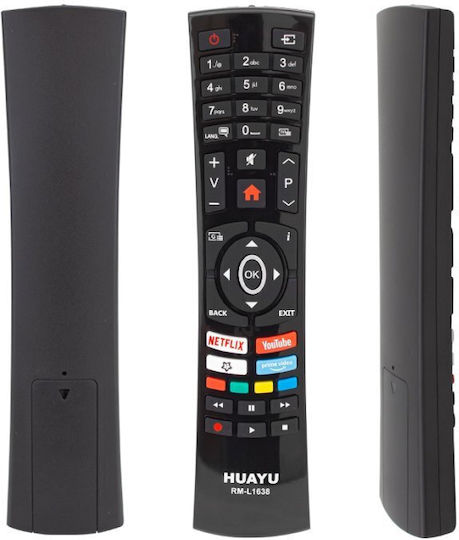 Huayu Compatible Remote Control RM-L1638+ for United Tv