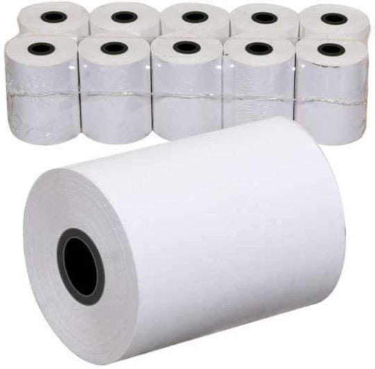 A&G Thermal Paper Roll & Thermal Receipt Paper Roll POS 57x40mm 15m 48gsm - 10pcs
