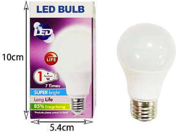 LED Bulb 12W 900-960Lm E27 Socket Warm White