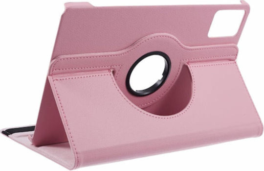 Smart Book Case 360° Rotating Stand Book Cover for ipad Air 13 Inch 2026/2025/2024/M4/M3/M2 Rose Gold