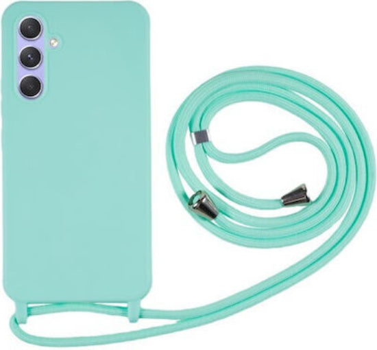 Cases TPU Hard Silicone Back Cover Mobile Phone Case Cord With Strap For Sam-Galaxy A16 4G/5G