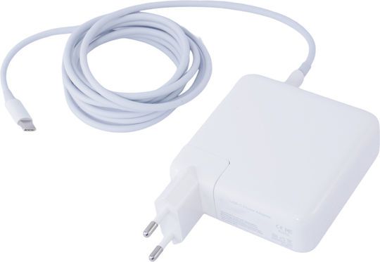 20V 2.25A 45W Classic USB-C Laptop Charger for Apple / Dell / HP / Huawei / Lenovo / Microsoft / Asus (White)