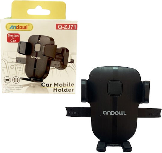 Andowl Car Mobile Holder Air Vent Q-ZJ71 Ash Color
