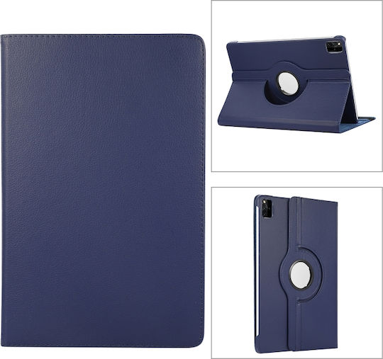360° Rotating Stand Book Case For Lenovo Idea Tab 11" 2025 (Dark Blue)