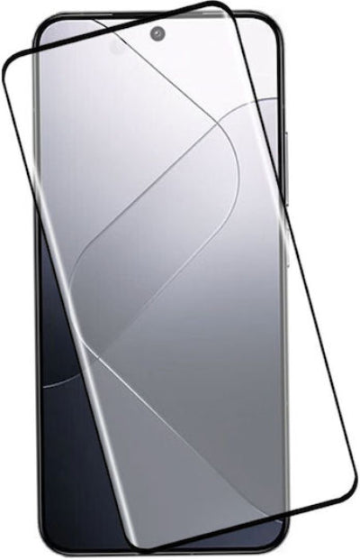 Premium Tempered Glass For Redmi Note 13 Pro Plus 5G Screen Protector Full Frame Full Glue Round Black