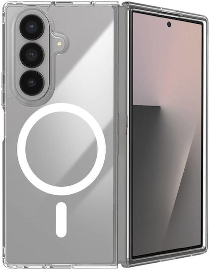 Magsafe Shockproof Transparent Magnetic Case for Samsung Galaxy Z Fold 7