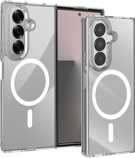 Magsafe Shockproof Transparent Magnetic Case for Samsung Galaxy Z Fold 7