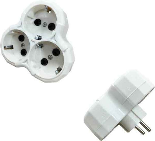 3-way power strip Plug Multi-Outlet Socket