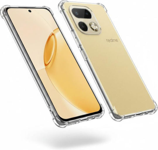 Premium Transparent Silicone Case for Realme 16 Pro