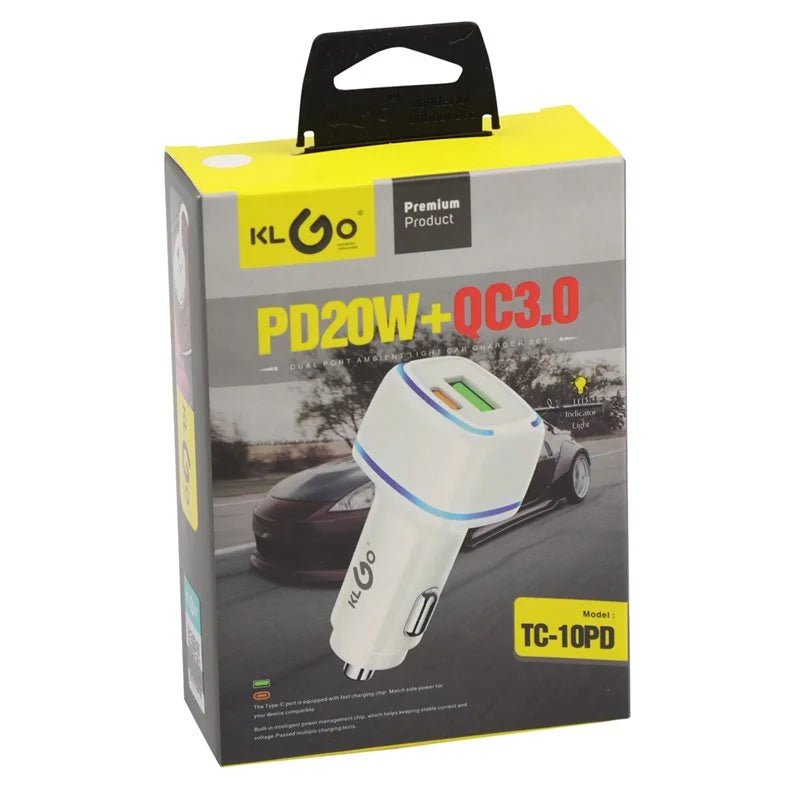 Car Charger KLGO TC-10PD 